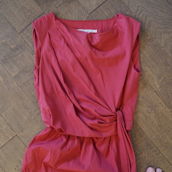 Diane von Furstenberg - Sienna‎ Faux Wrap Shift Dress w/ Sash Sz 4 - Picture 6 of 7